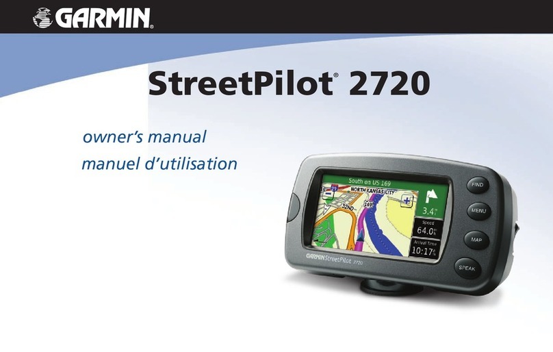 Garmin StreetPilot 2720 - Automotive GPS Receiver owner's manual