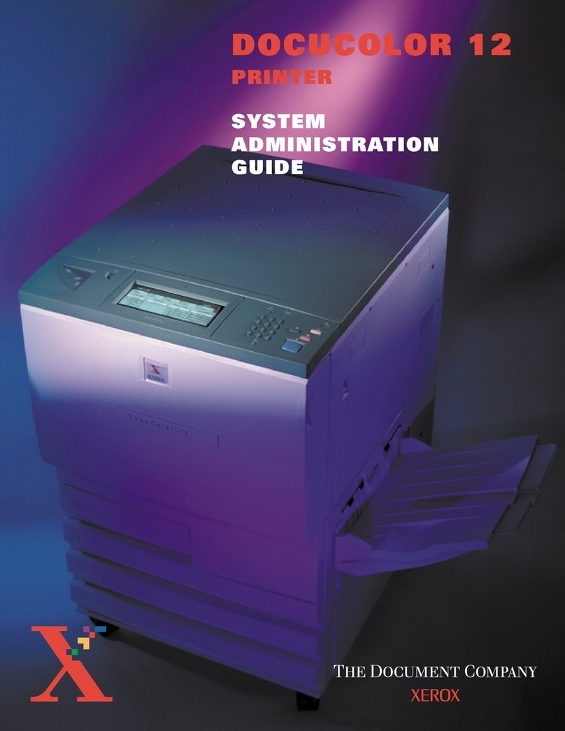Xerox DOCUCOLOR 12 Service manual