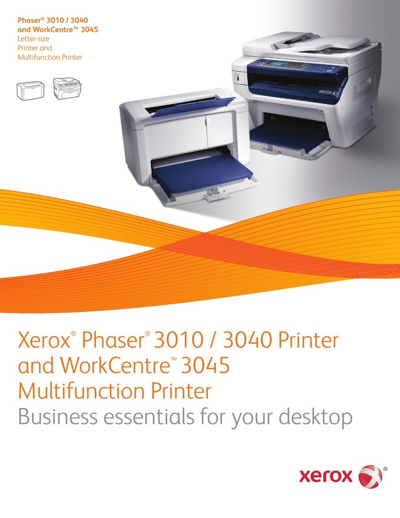 Xerox Phaser 3010 User manual