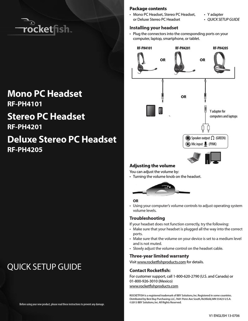 Rocket Fish RF-PH4101 User manual