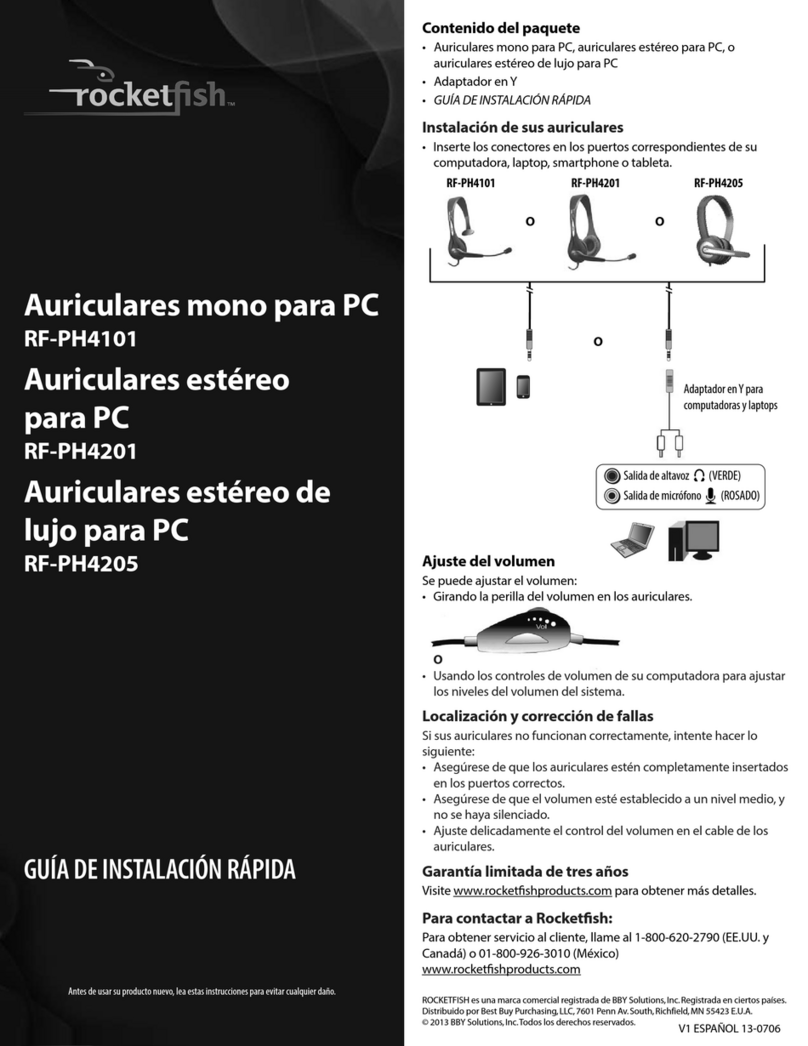 Rocket Fish RF-PH4101 Parts list manual Rocket Fish RF-PH4101 Parts list manual