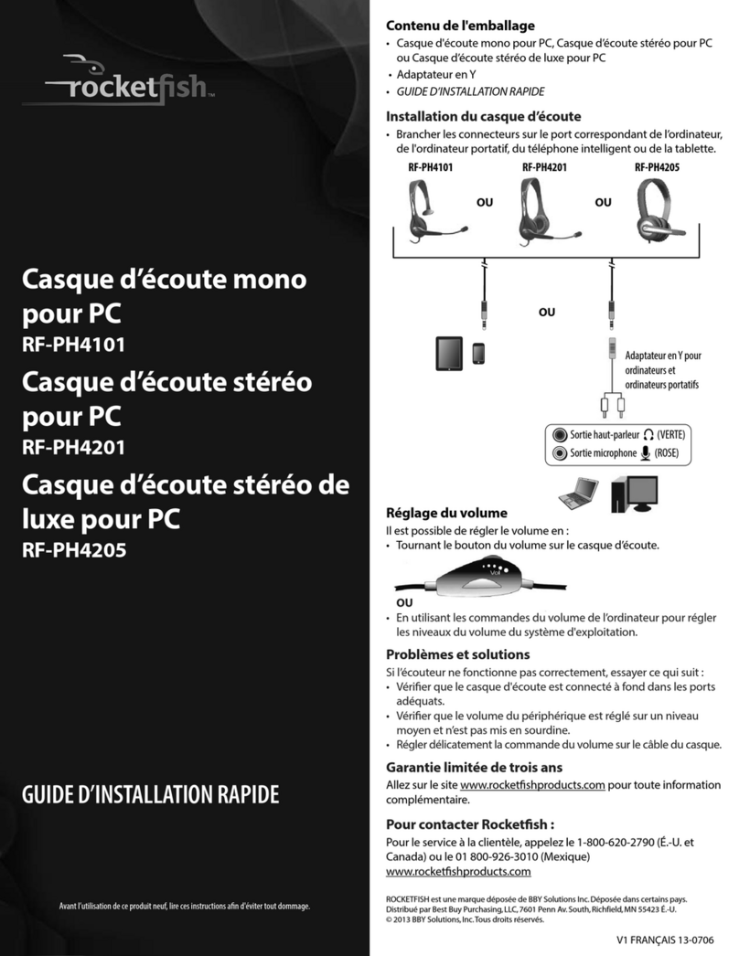 Rocket Fish RF-PH4101 Installation and operation manual