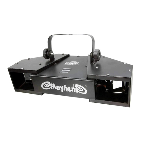 Chauvet Mayhem user manual