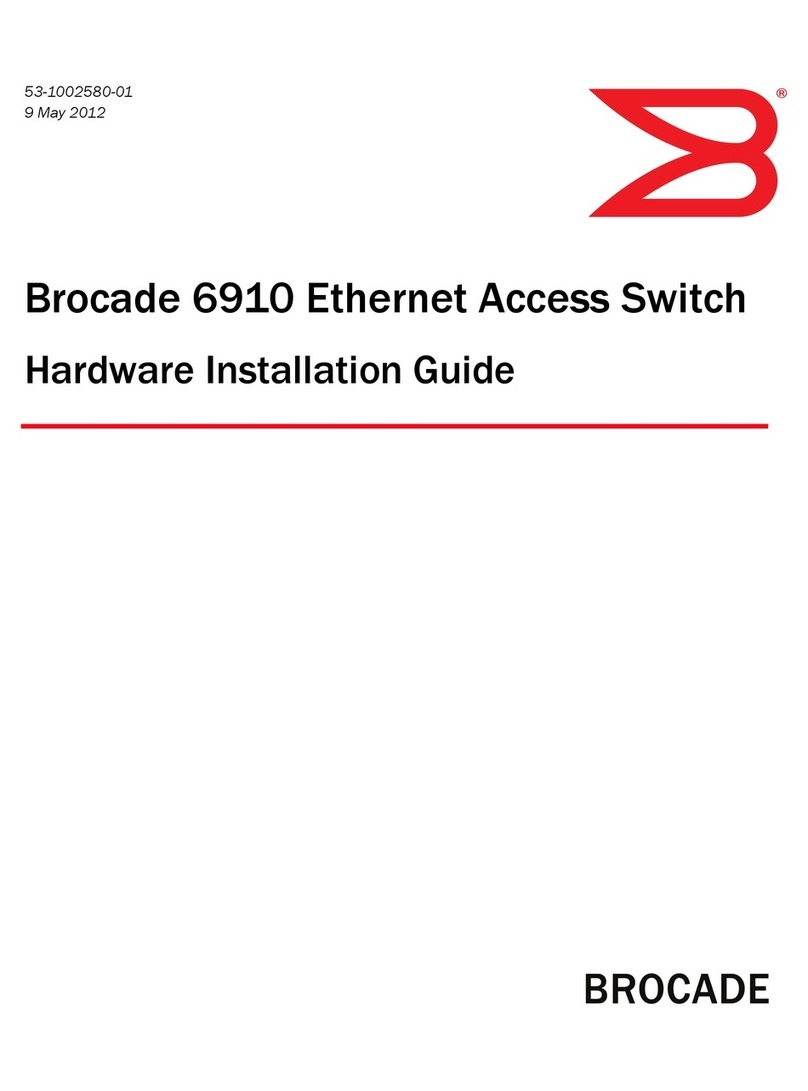 Brocade Communications Systems 6910 installation guide