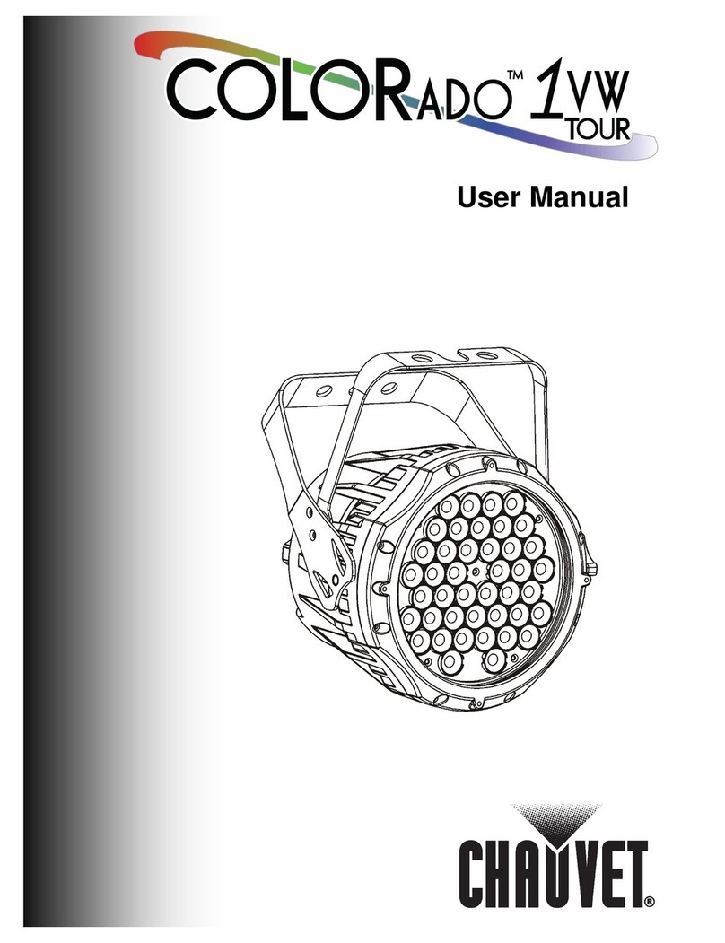 Chauvet COLORado 1 VW user manual