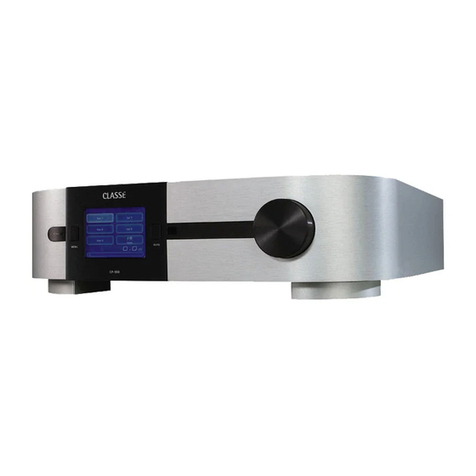 Classe Audio CP-500 User manual