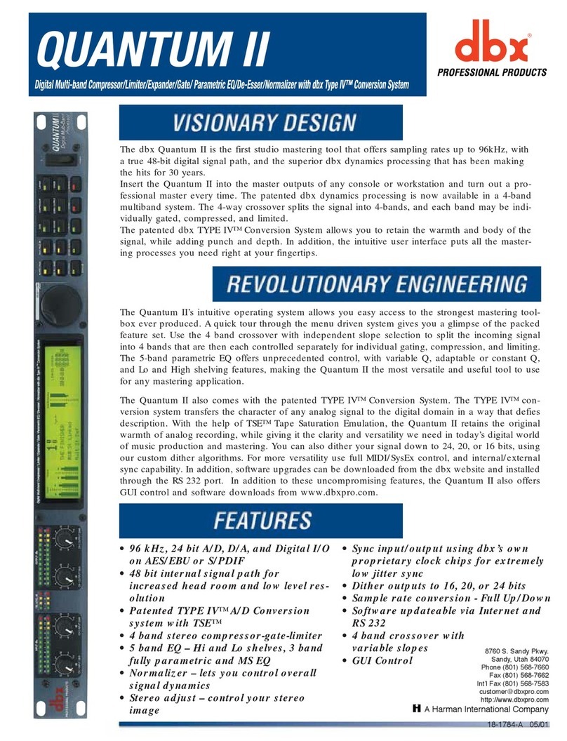 dbx Quantum II manual&nbsp;