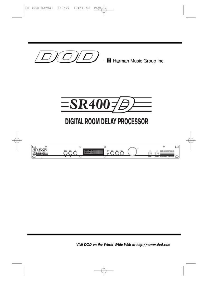 DOD SR400D manual&nbsp;