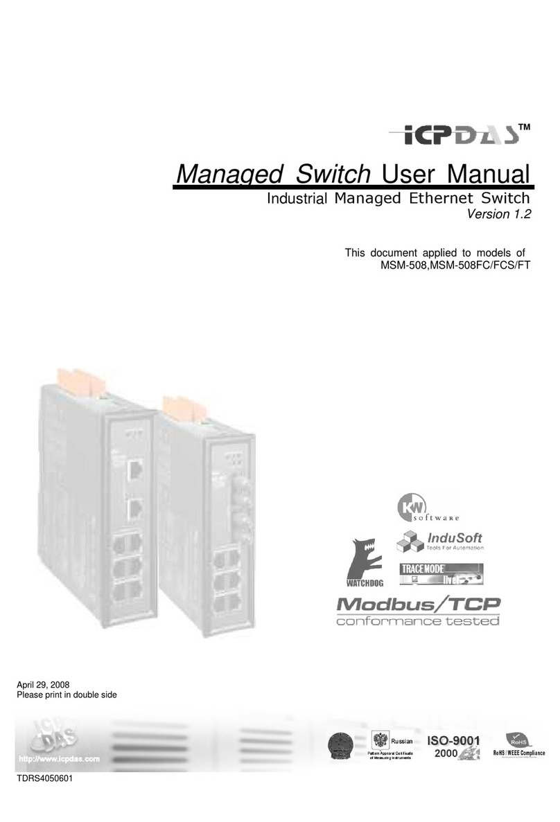 ICP DAS USA MSM-508 user manual