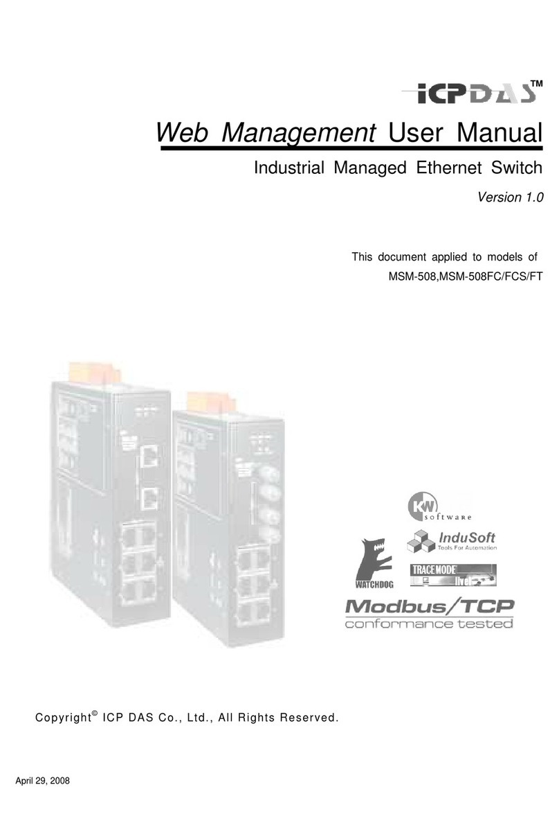 ICP DAS USA MSM-508 user manual
