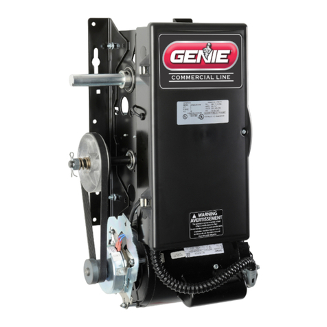 Genie GCL-J&H User manual