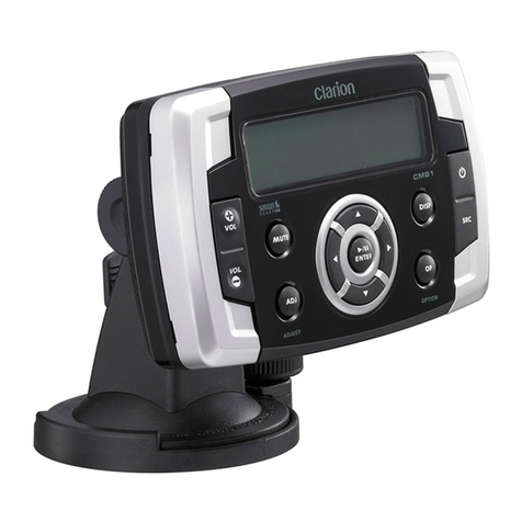 Clarion CMS1 Owner's manual & installation manual Clarion CMS1 Owner's manual & installation manual