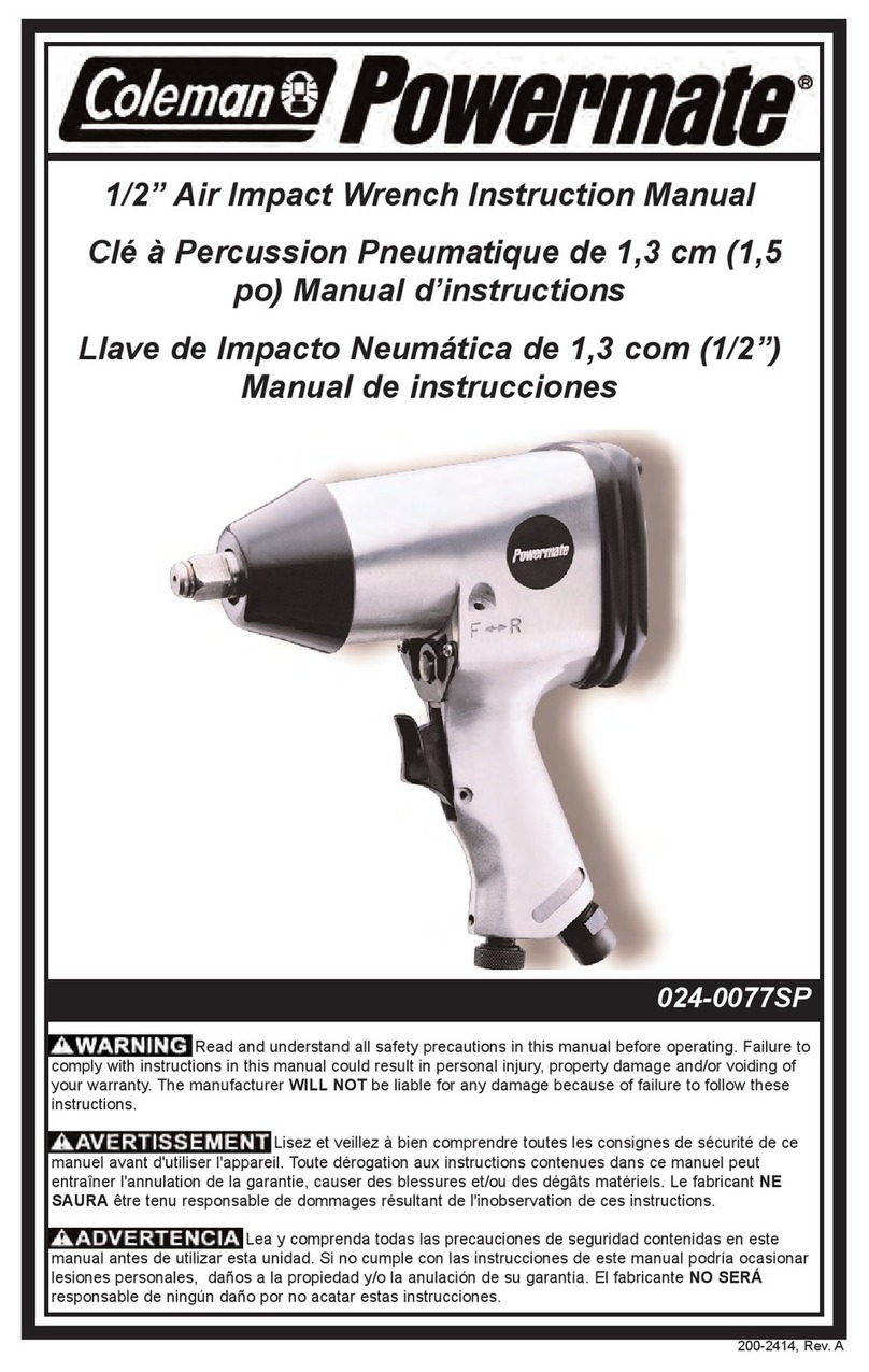 Powermate 024-0077SP instruction manual