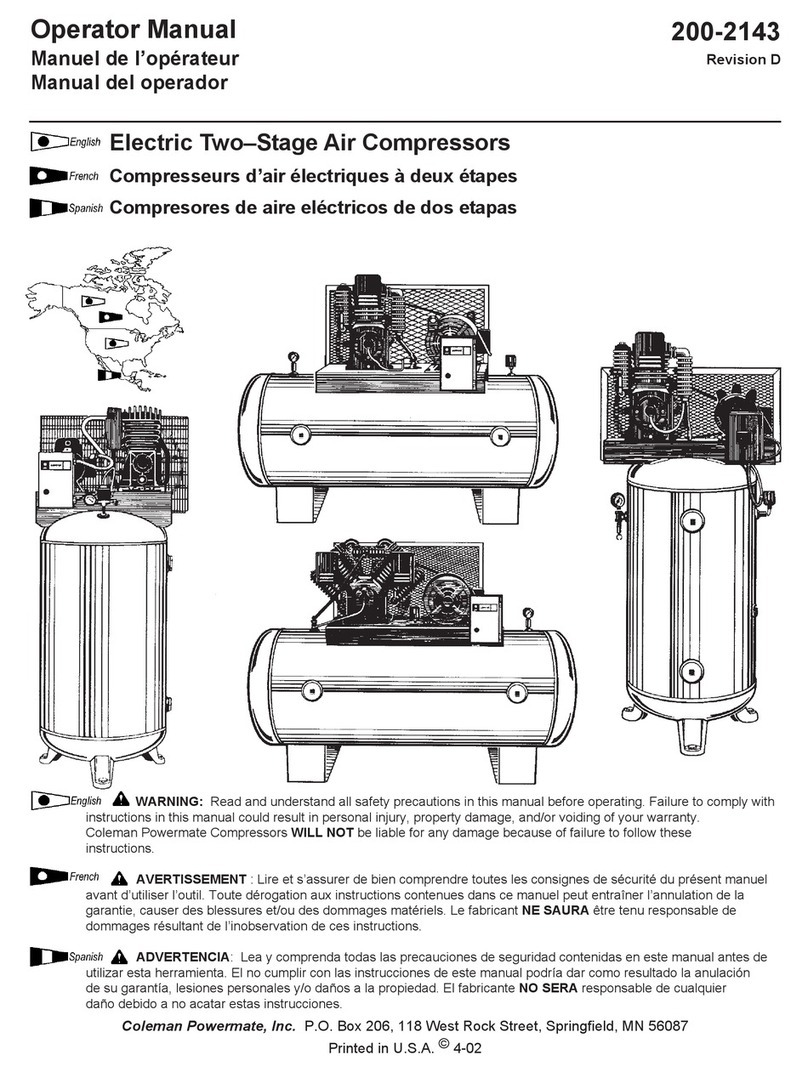 Powermate 200-2143 User manual