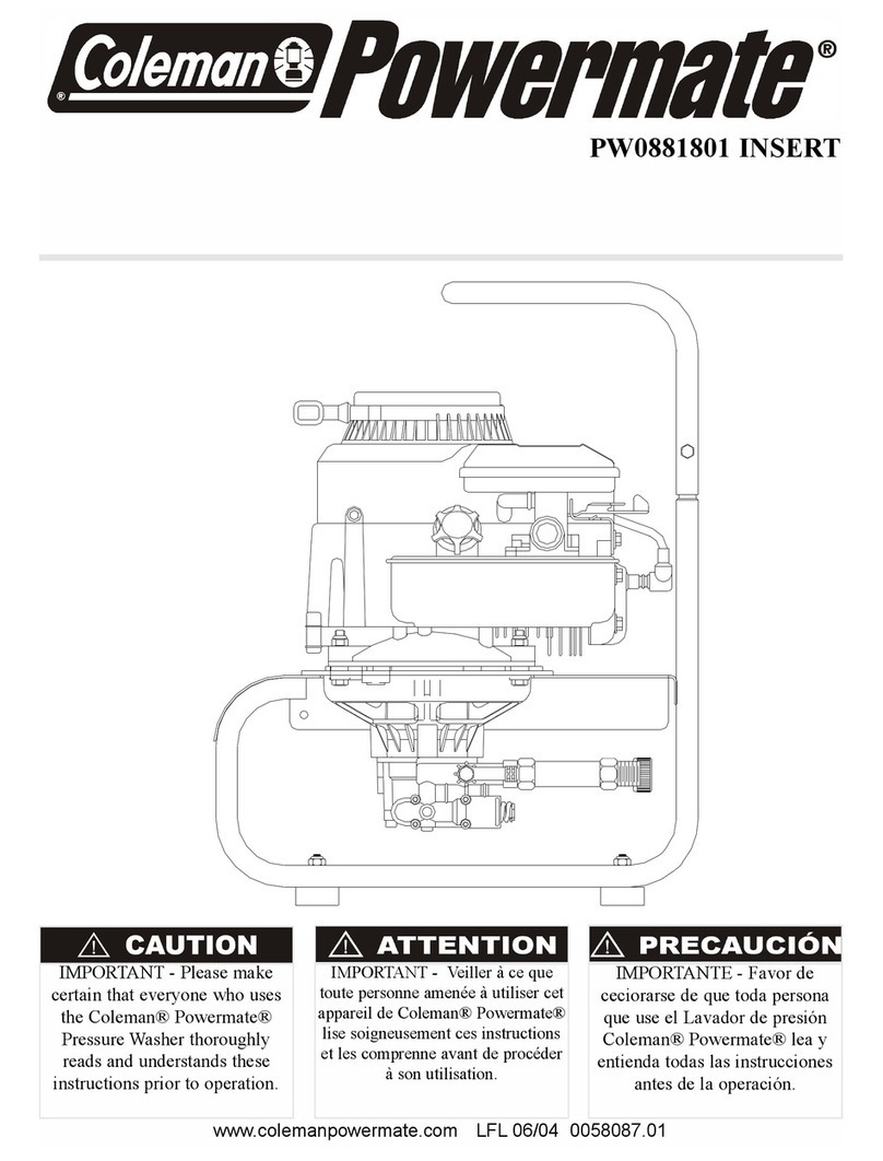 Powermate PW0881801 User manual