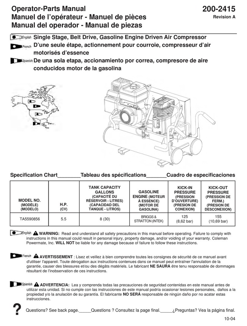 Powermate 200-2515 Programming manual