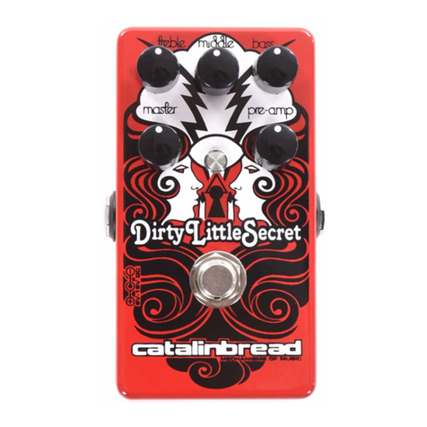 Catalinbread Dirty Little Secret User manual