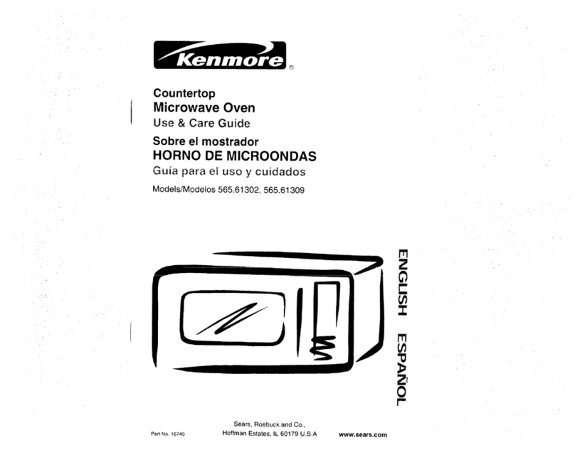Kenmore 565.61302 Use and care guide