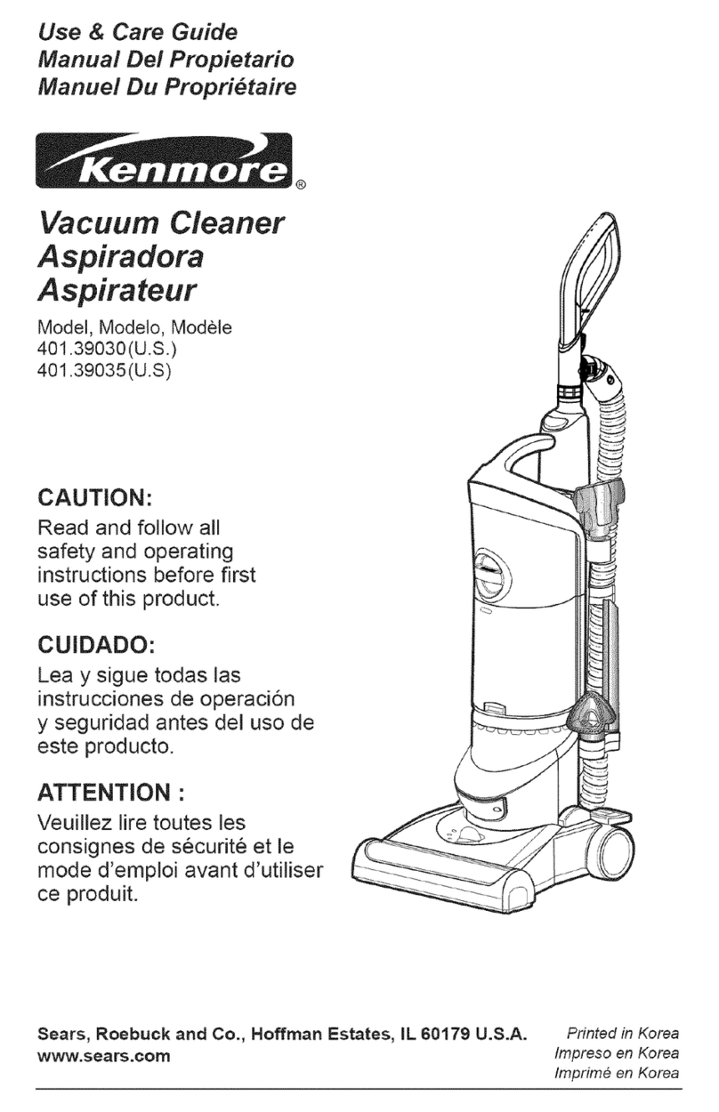 Kenmore 401.39030 User manual