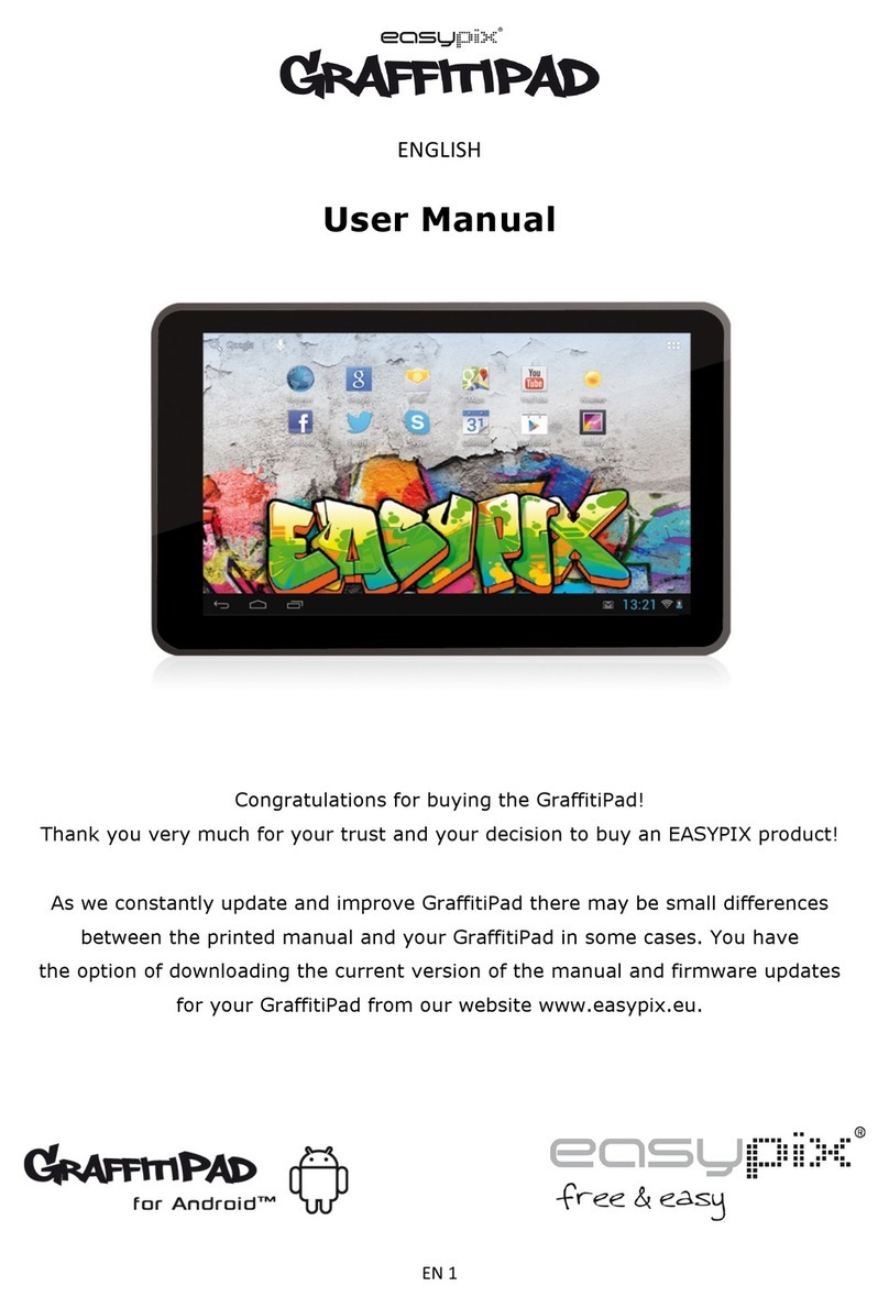 Easypix GraffitiPad User manual