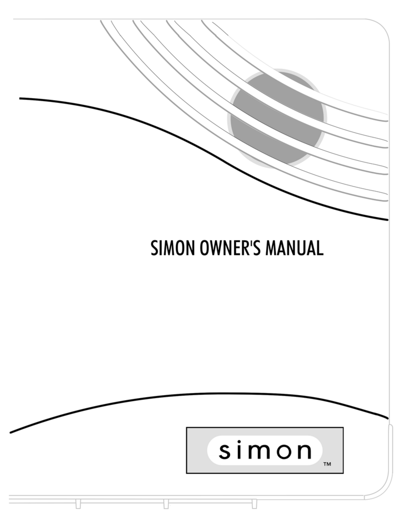 Interactive Technologies ITI Simon owner's manual
