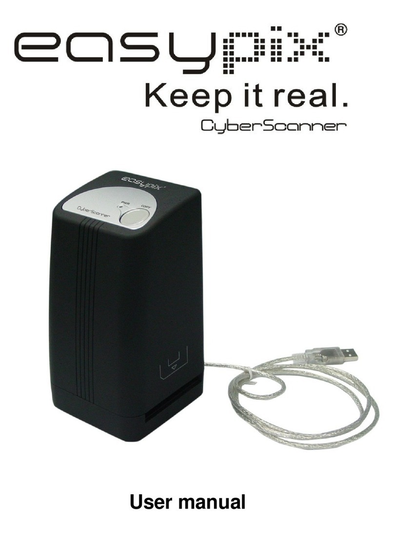 Easypix Cyber Scanner Basic User manual