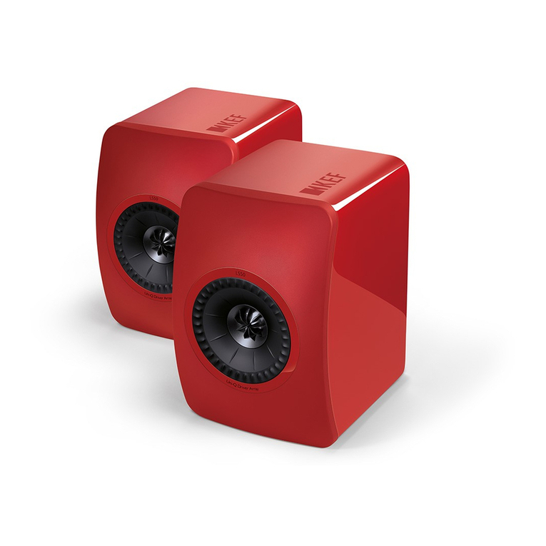 KEF LS50 User manual