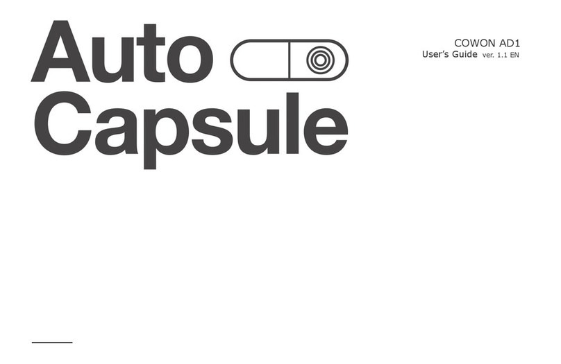 Cowon Auto Capsule AD1 user guide