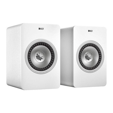 KEF X300A quick start guide