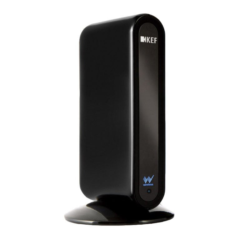 KEF Wireless System User manual