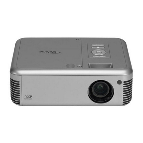 Optoma TX771 Owner's manual