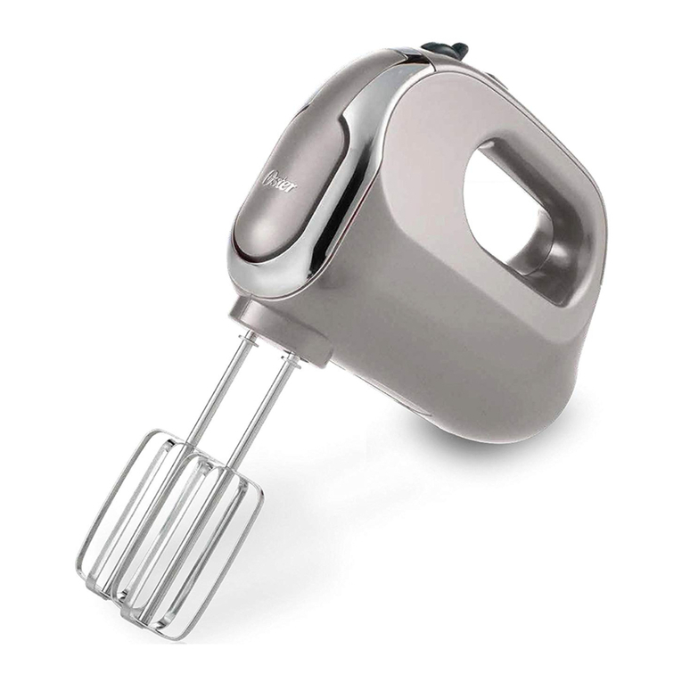Oster 7 Speed Clean Start Hand Mixer user manual