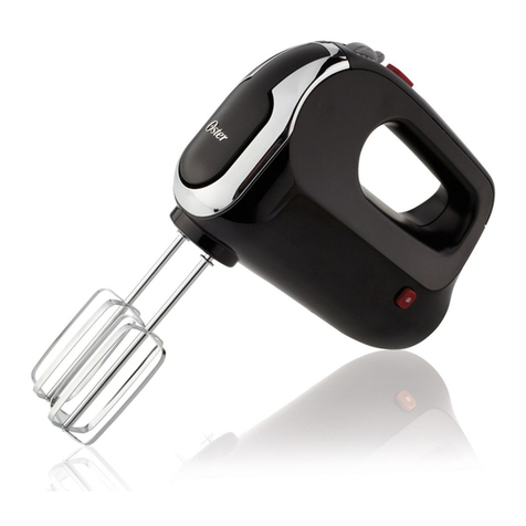 Oster 5 Speed Hand Mixer User manual