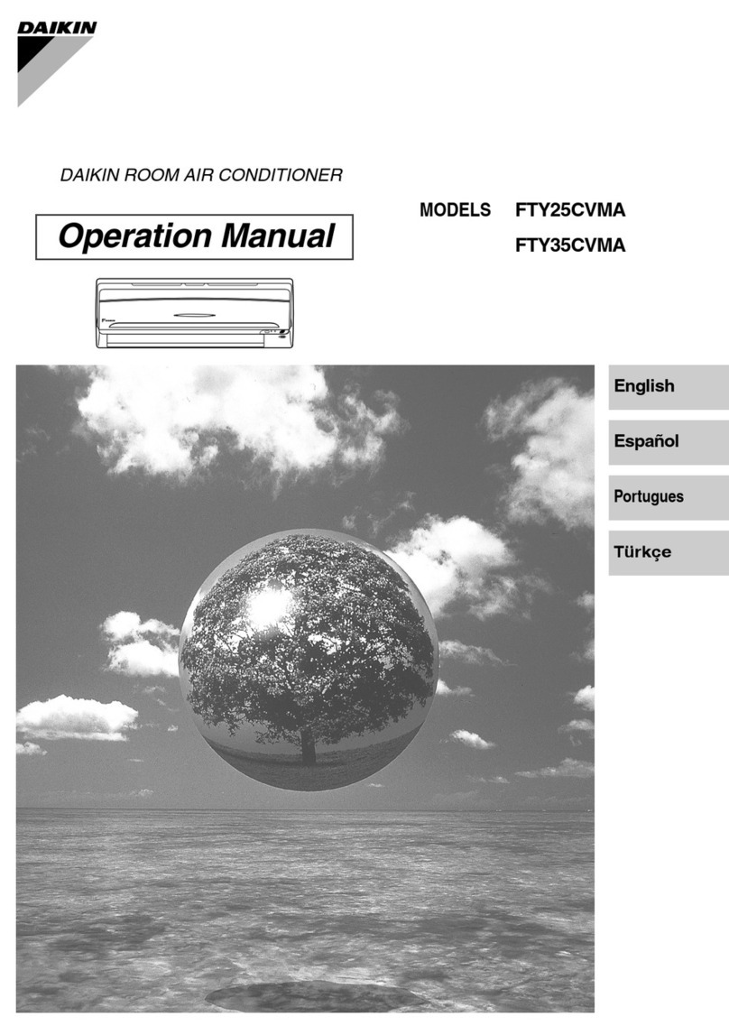Daikin FTY25CMA User manual