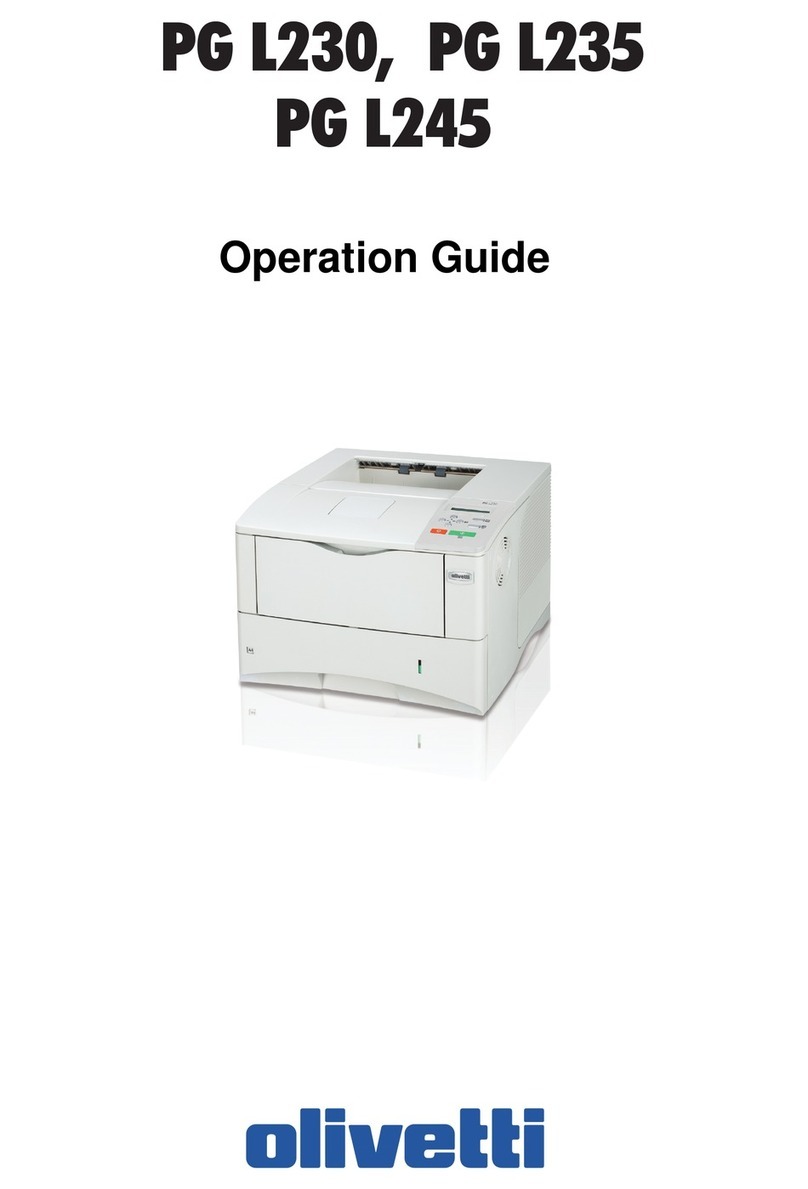 Olivetti PG L230 User manual