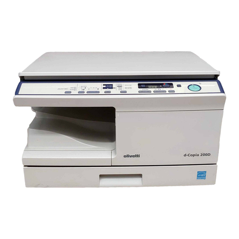 Olivetti d-Copia 200D User manual