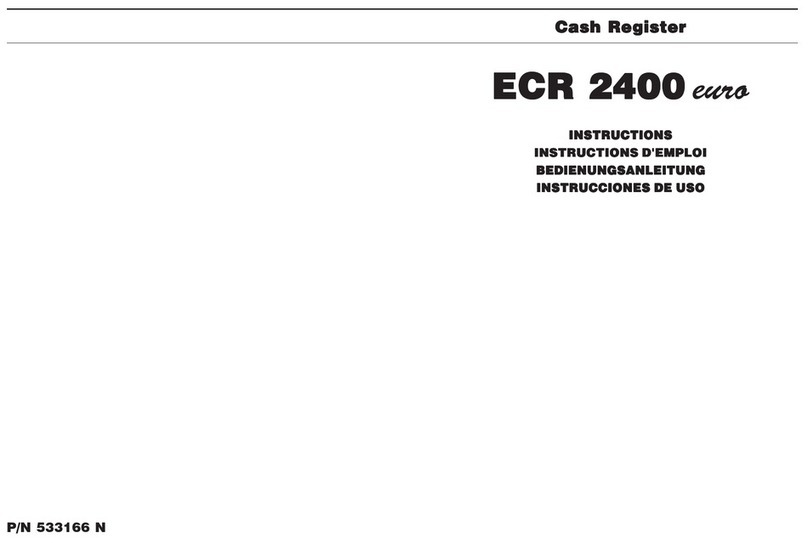 Olivetti ECR 2400 User manual