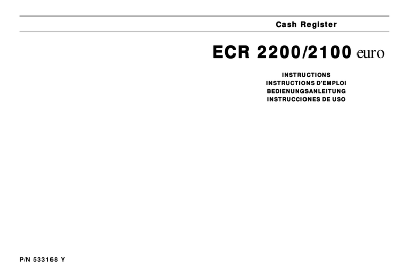 Olivetti ECR 2200 User manual