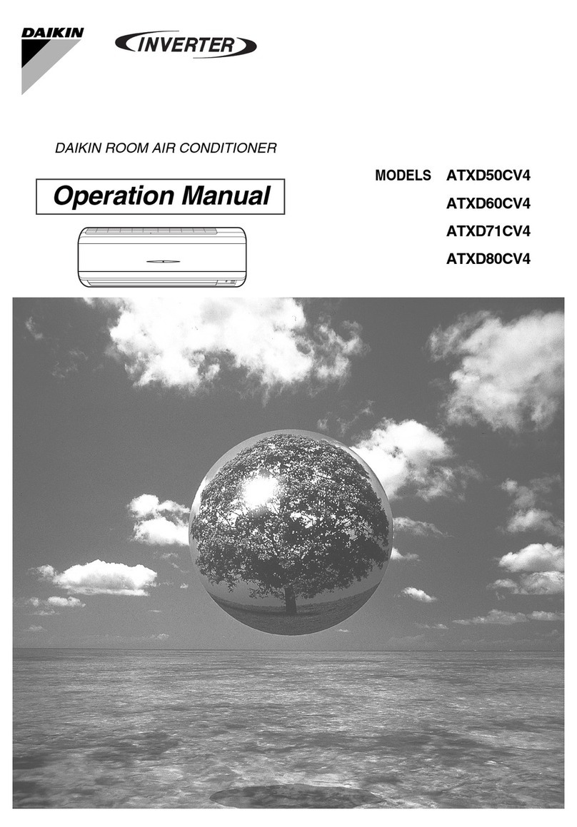 Daikin ATXD50CV4 User manual
