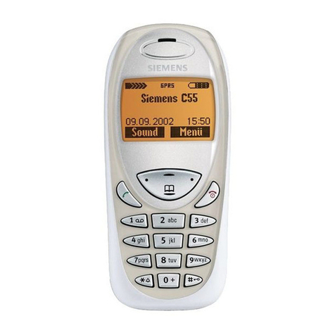 Siemens C55 User manual