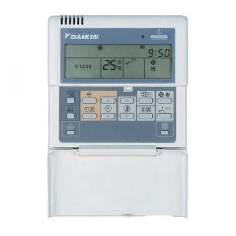 Daikin Remote Controller BRC1C61 User manual