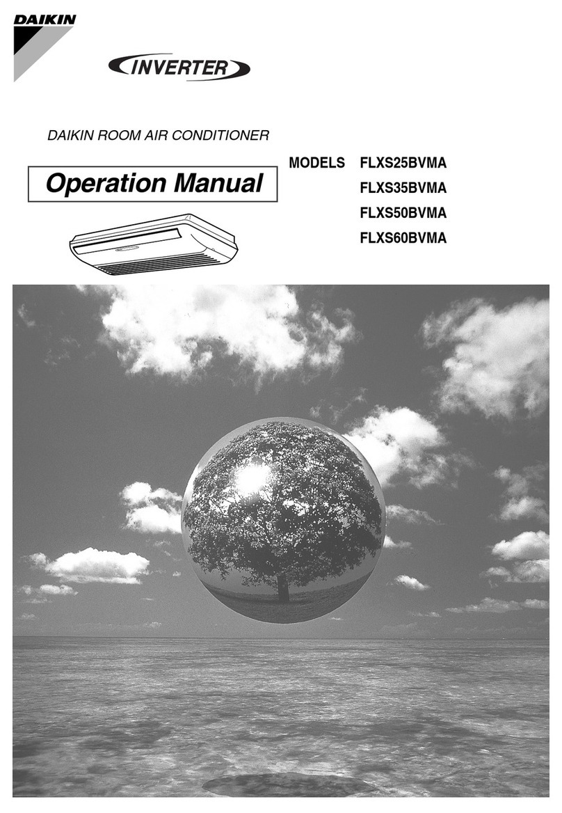 Daikin FLXS25BVMA User manual