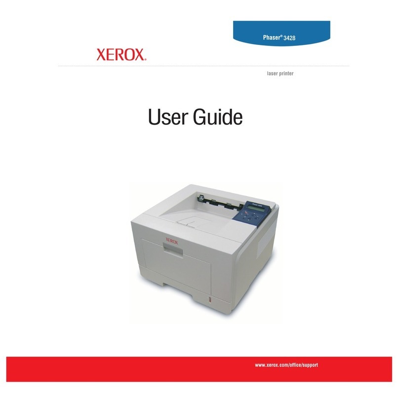 Xerox Phaser 3428 User manual