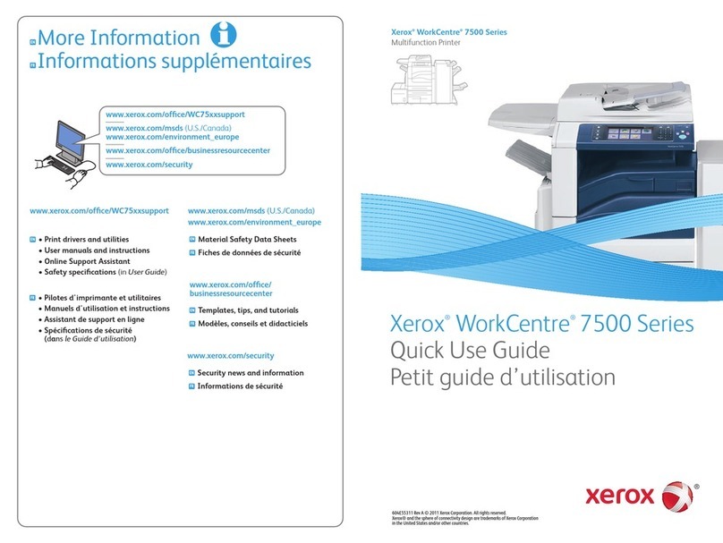 Xerox WorkCentre 7500 Series Operating manual
