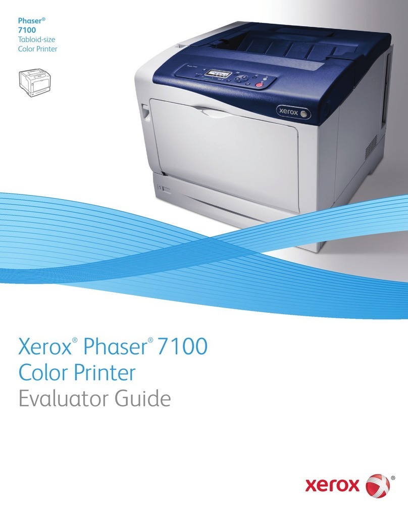 Xerox Phaser 7100 User manual