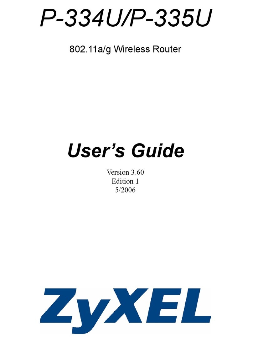 ZyXEL Communications P-334U User manual ZyXEL Communications P-334U User manual