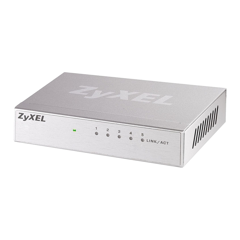 ZyXEL Communications GS-105B User manual ZyXEL Communications GS-105B User manual