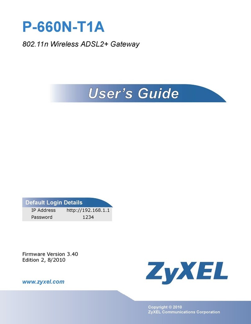 ZyXEL Communications P-660N-T1A user guide ZyXEL Communications P-660N-T1A user guide