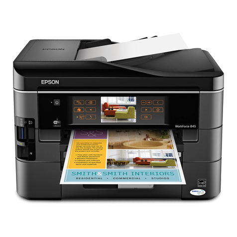 Epson WorkForce 845 User manual