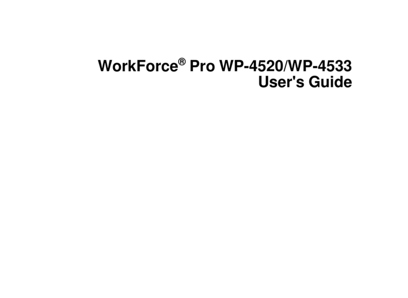 Epson WorkForce Pro WP-4520 User manual